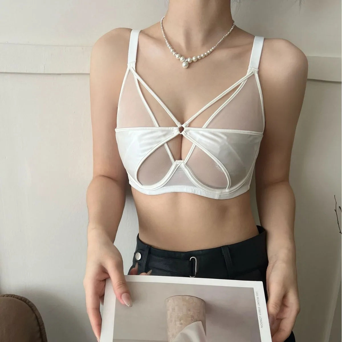 Womens Unlined Underwire Push Up Bra