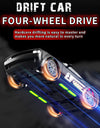 2.4G RC CAR With LED Light 4WD Remote Control Drift Cars Professional Racing Toys