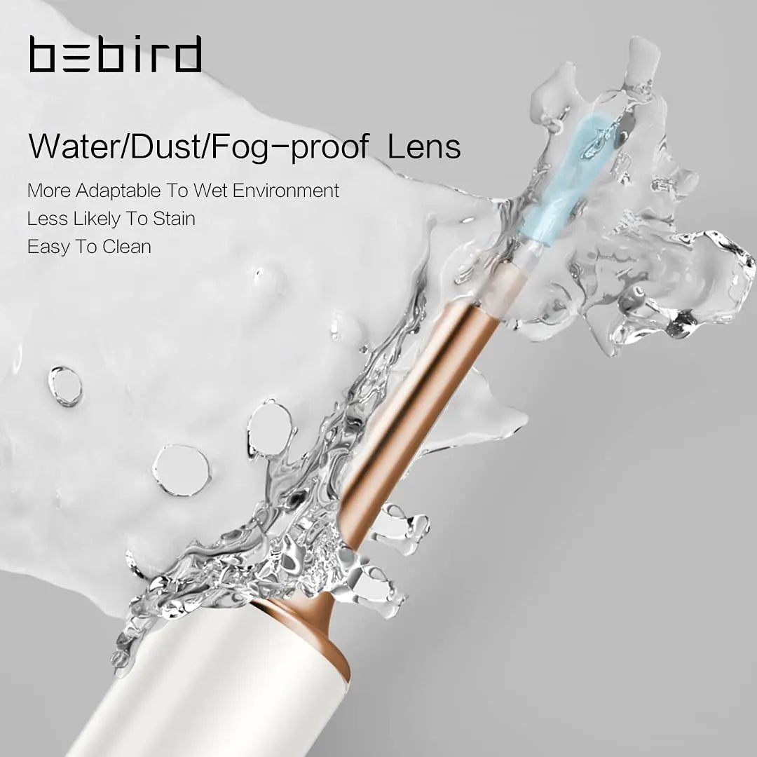 T15 Smart Visual Earwax Acne 2 in 1 Removal Tool With HD1080P Camera Ear Otoscope Cleaner IP67 Waterproof Endoscope
