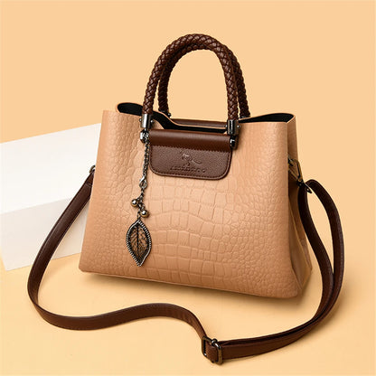 Luxury Shoulder Crossbody Bags for Women Soft Leather Designer Purses and Handbags Female Casual Totes Sac Ladies Hand Bag