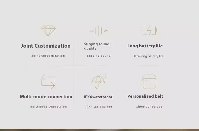 Wireless Bluetooth Speaker Outdoor Portable Camping RGB Color Light Rechargeable Wireless Speaker Home Party Music Player