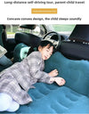 Cartoon Foldable Car Travel Bed SUV Minivan Compatible Inflatable Mattress Inside Air Pressure Pad Versatile Vehicle Sleeping
