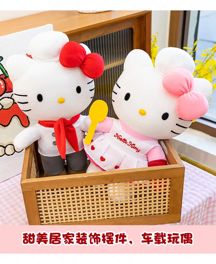 Cute Cat Character Plush Stuffed Doll Pillow Toy
