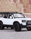 1/32 PRADO Land Cruiser Alloy Car Model Diecast Metal Off-road Vehicle Car Model Simulation Sound and Light Toy Gift