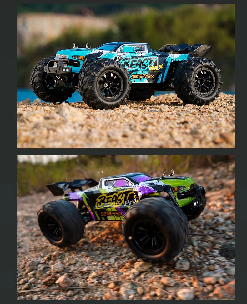 ZLL SG116 MAX/PRO 1:16 High Speed Drift Racing 80KM/H Or 40KM/H Brushless Motor 4WD RC Car Off Road Car Toys