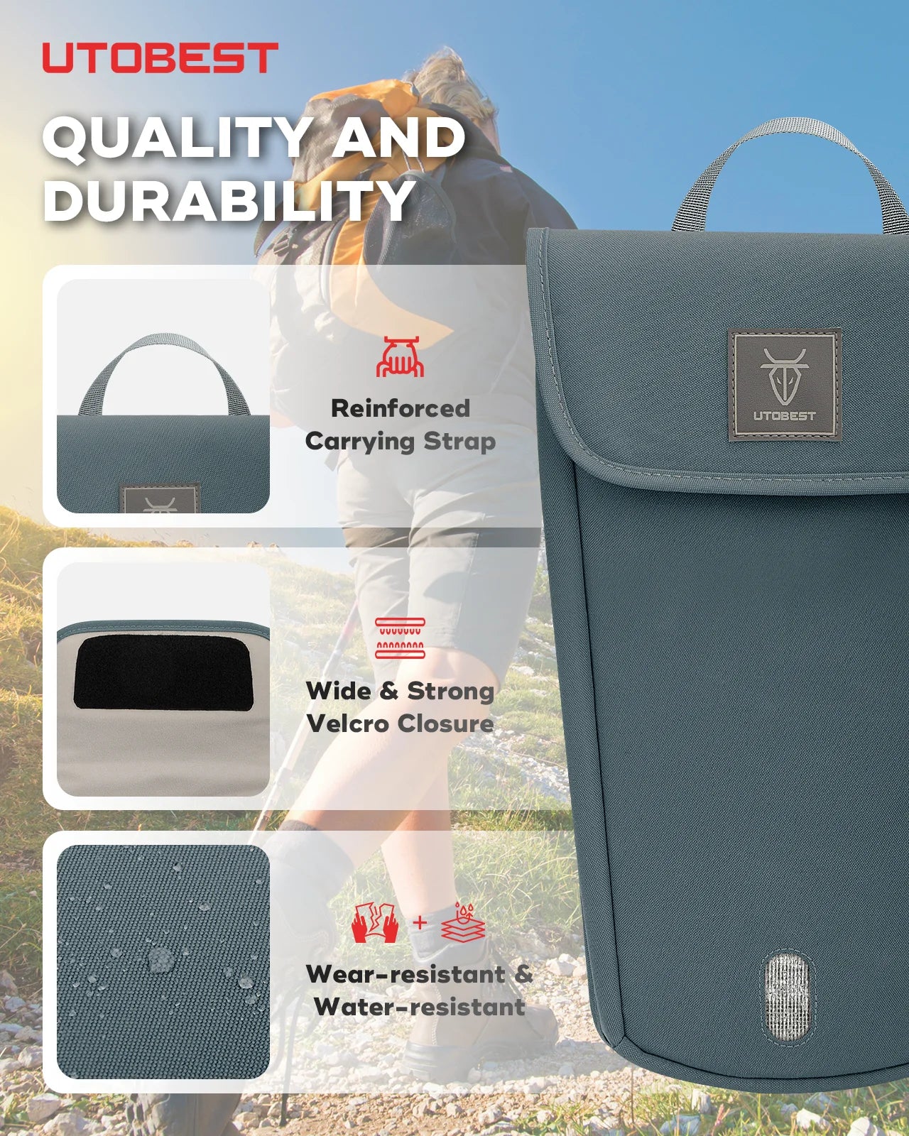 Hydration Bladder Insulation Insulated Cooler Bag Thermal Insulation Bag for Hiking Camping