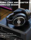 Studio HIFI 3.5/6.35mm Wired Headphones Professional Monitor Headphones Over Ear Hi-Res DJ Headset With Mic For Guitar
