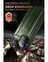 For iPhone 14 Pro Case 6.1" (2022) UB Pro Full-Body Rugged Holster Cover with Built-in Screen Protector & Kickstand