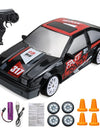 2.4G Drift Rc Car 4WD RC Drift Car Toy Remote Control GTR Model AE86 Vehicle Car RC Racing Car Toy for Children Christmas Gifts