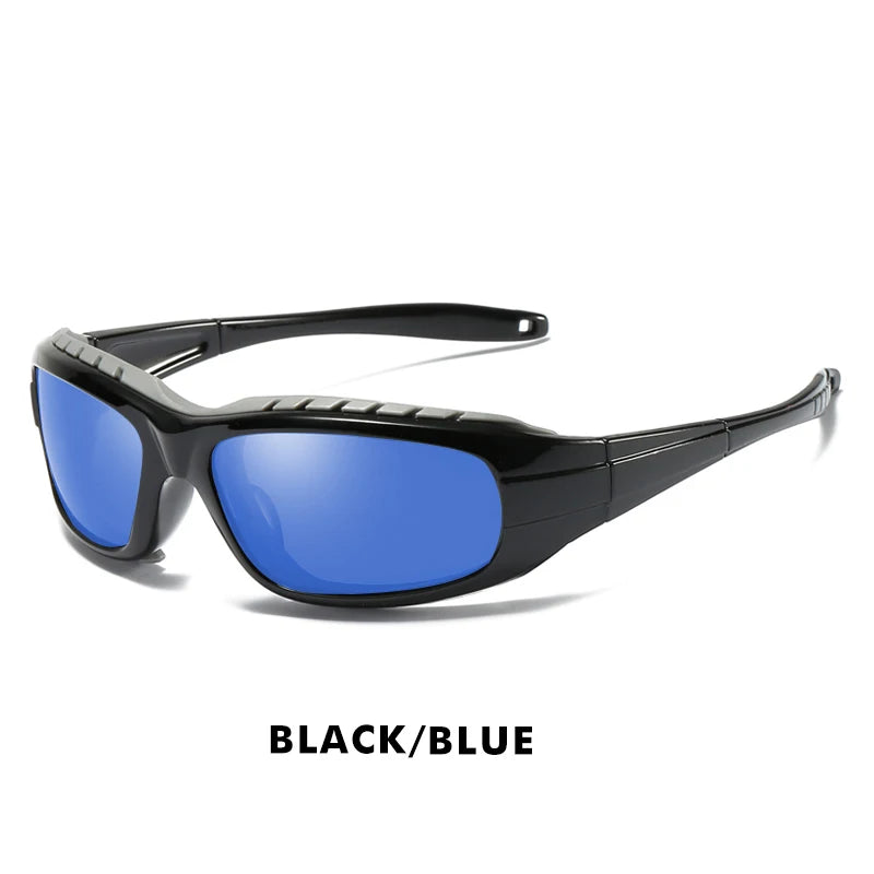 Windproof Polarized Sports Sunglasses UV400 Anti-Glare Outdoor Driving Glasses for Men