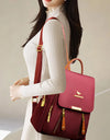 Zipper Oxford Fashion Women's Backpack Versatile Commuting Large Capacity Soft Female Back Pack