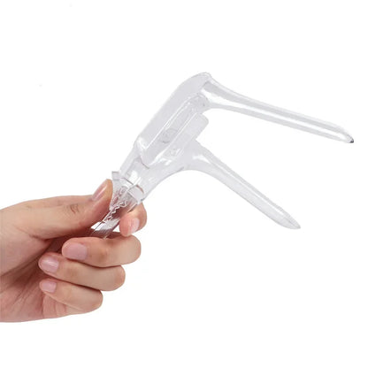 1Pcs Clear Expansion Device with Lights Medical Feminine Hygiene Adult Genitals Dilator Colposcopy Speculum