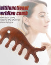 1 Pcs Hair care Multifunctional Meridian Massage Comb Sandalwood Health Care Comb Body Massage For Head Neck Back Abdomen and Waist