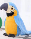 Parrot Talking Electronic Speaking Record Repeats Cute Soft Stuffed Animal Bird Doll Children Kids Baby Gift