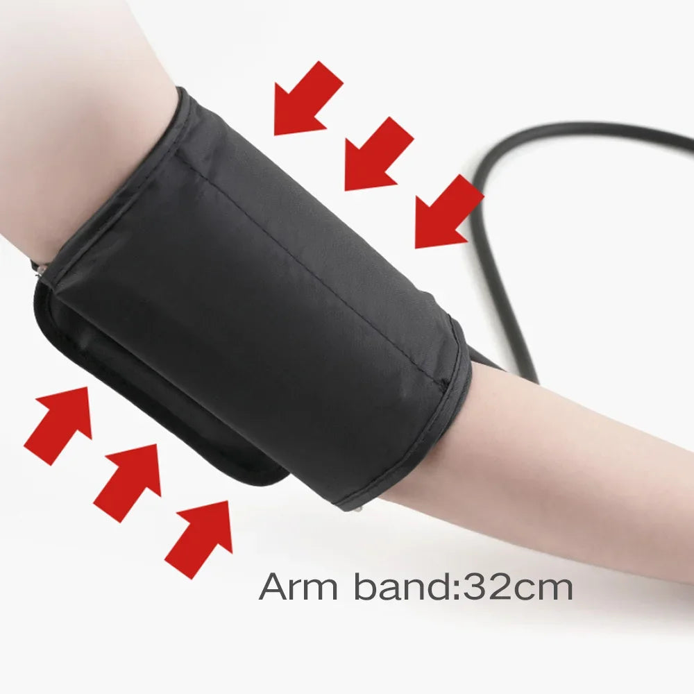 Automatic Tonometer Arm Cuff for Sphygmomanometer Blood Pressure Meter Pressure Measurement Armband Tonometer Cuff Tube Pressure