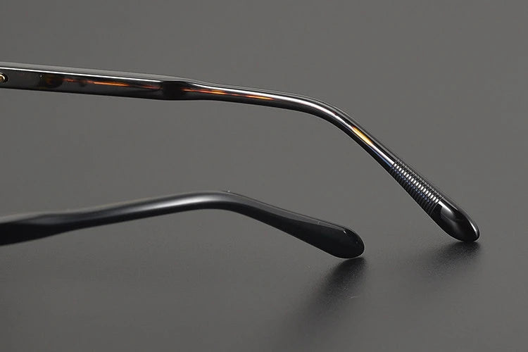 Vintage Oval Acetate Optical Eyeglasses Frame