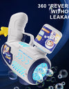 Astronaut Electric Bubble Gun Kids Toy Bubbles Machine Automatic Soap Blower with Light Summer Outdoor Party Games