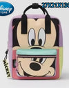 Disney Cartoon Backpack Women's Mickey Mouse Donald Duck Pattern Student School Bag Large Capacity Backpack Girls Shoulder Bag