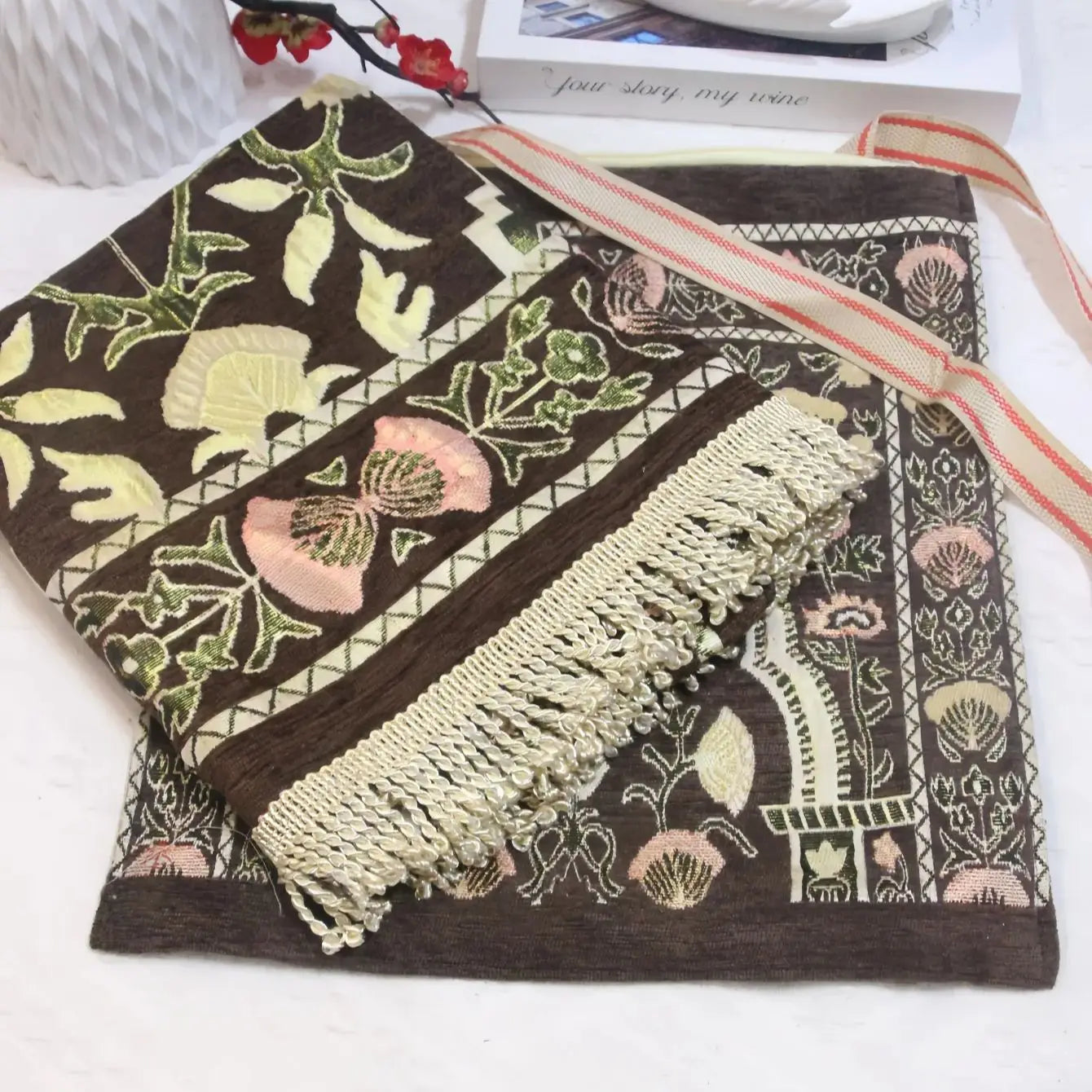 Prayer Rug Islamic Portable Muslim Prayer Rug Set with Elegant Bags Soft Carpet for Ramadan Islamic Muslim Great Gift for Family