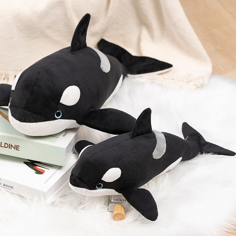 Orca Shark Plush Stuffed Animal Soft Sea Creature Pillow