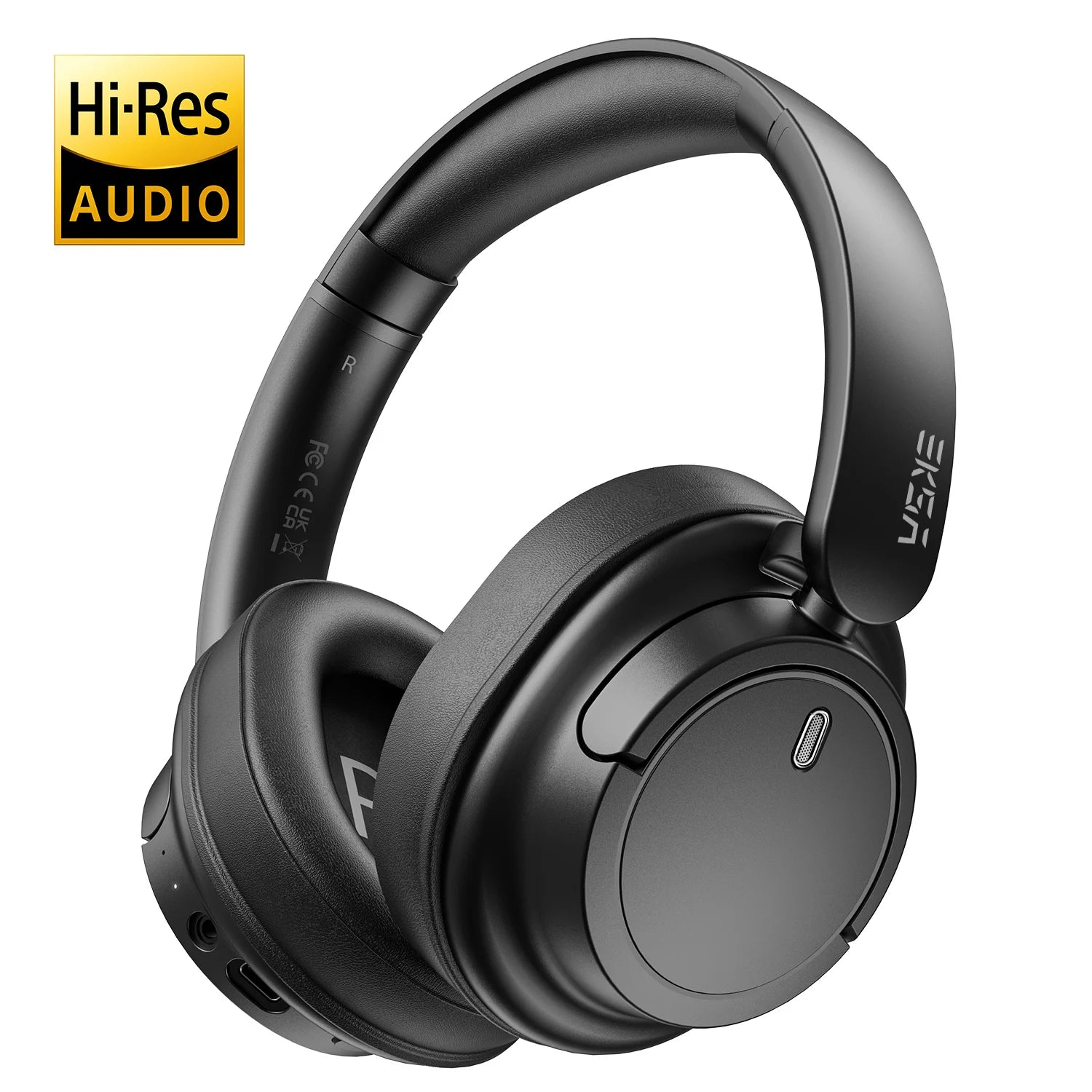 EKSA V16 Wireless Headphones Bluetooth 5.3 Over Ear Headset With Mic Bass/Pop Mode Hi-Res HiFi Wired Headphones 90H APP