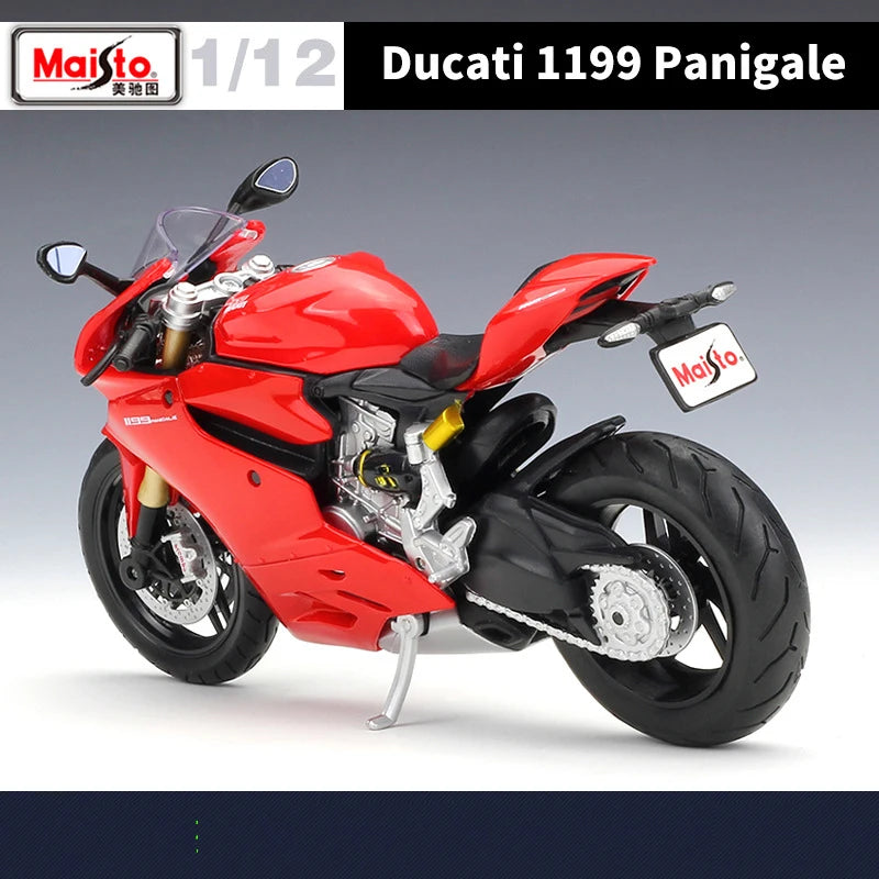 1 12 Scale Ducati 1199 Panigale Diecast Motorcycle Model