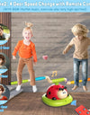 3 in 1 Ladybug Multifunction Exercise Machine Kids Jump Toss Toys Rocket Launcher Rope Sports Game Outdoor Educational Toy Gifts