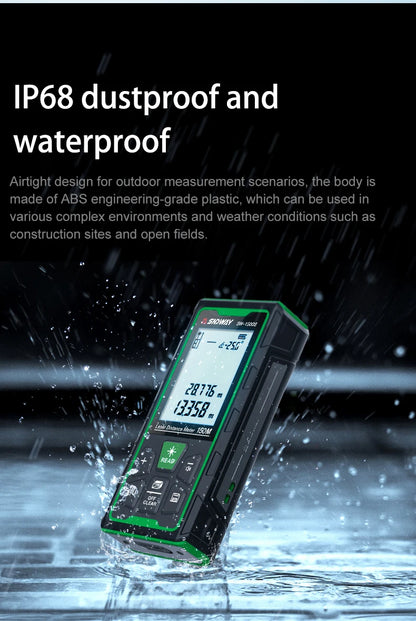 Green Laser Rangefinder 120m 150m Distance Meter Tape Rangefinder Measurement Digital Tape Tool