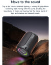 Powerful Bluetooth Speaker, Bass Wireless, LED Light, Outdoor Speakers, Subwoofer, Waterproof Sound Box Support