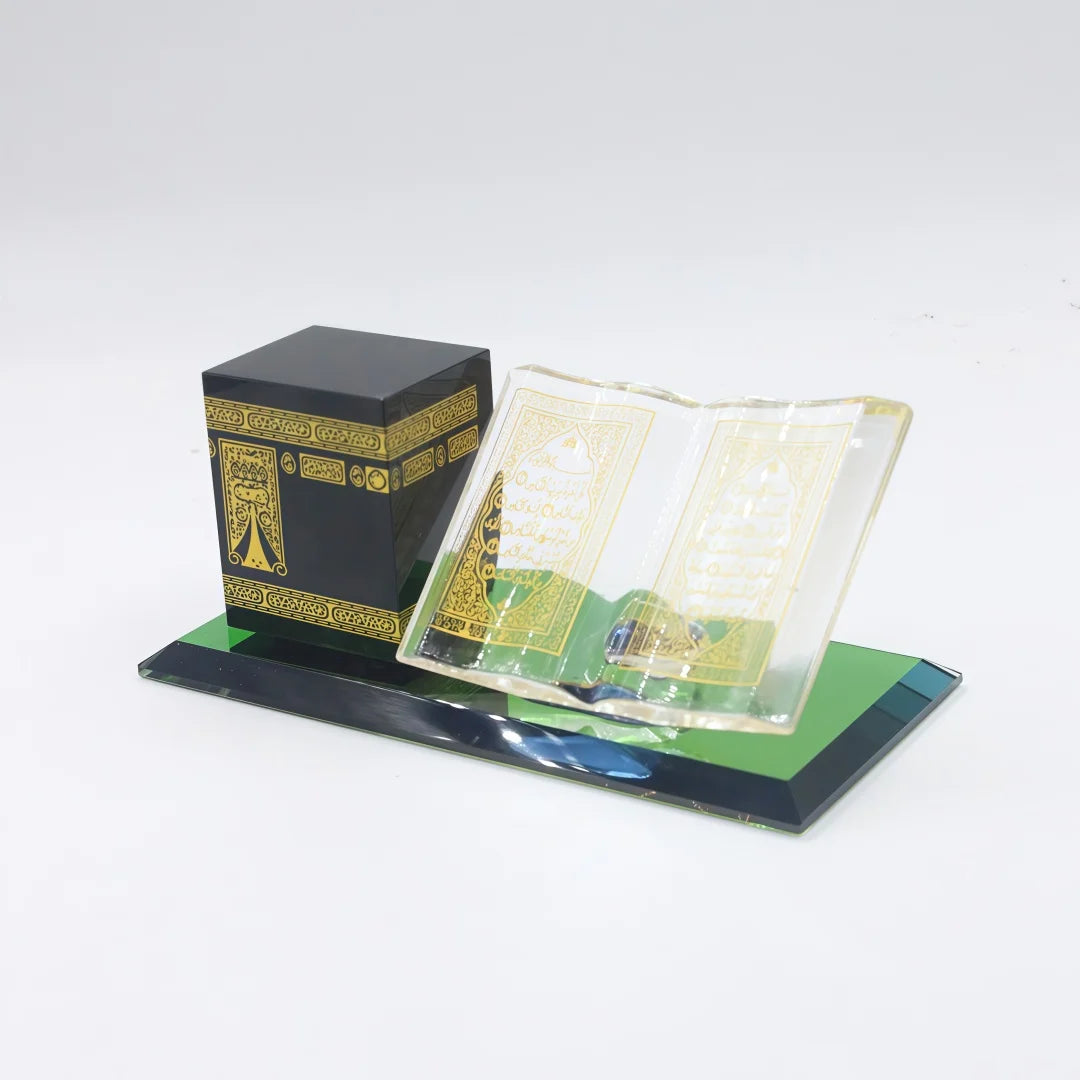 Muslim Ramadan Decorations for Home Muslim kaaba Model Islamic Architecture handicrafts Home Desktop Decor