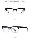 Men's Anti Blue Light Reading Glasses Brand Simple Myopia Prescription Glasses Men  Optical Eyewear Glasses Frame
