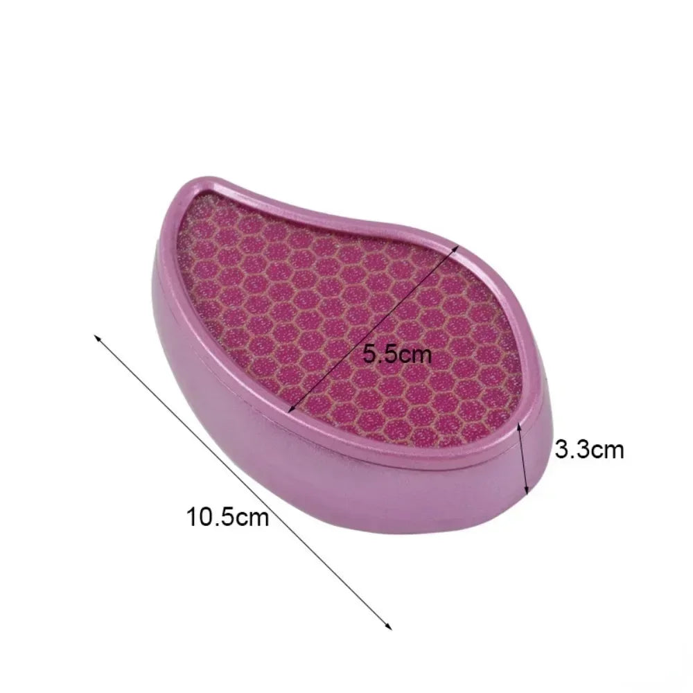 1PC Nano Glass Foot Plate File Exfoliate Foot Hard Dead Skin Pedicure Remover Scrubber Peeling Artifact Peeling Pedicure Tools