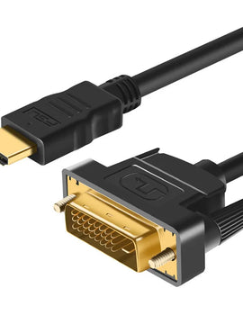 HDMI-compatible to DVI Cable  Male 24+1 DVI-D Male Adapter Gold Plated 1080P for HDTV DVD Projector PlayStation 4 PS4/3 TV BOX