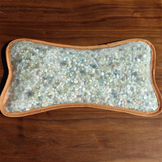 l Souterrain Jade Particle Pillow Small Stone Pillow Cooling Summer Pillow Single Person Bedding Universal ape