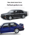 1:24 M3 E30 IM Alloy Miniature Car Diecast Metal Model Collection Hobbies Birthday Present With Friend Decoration Classic Car GT
