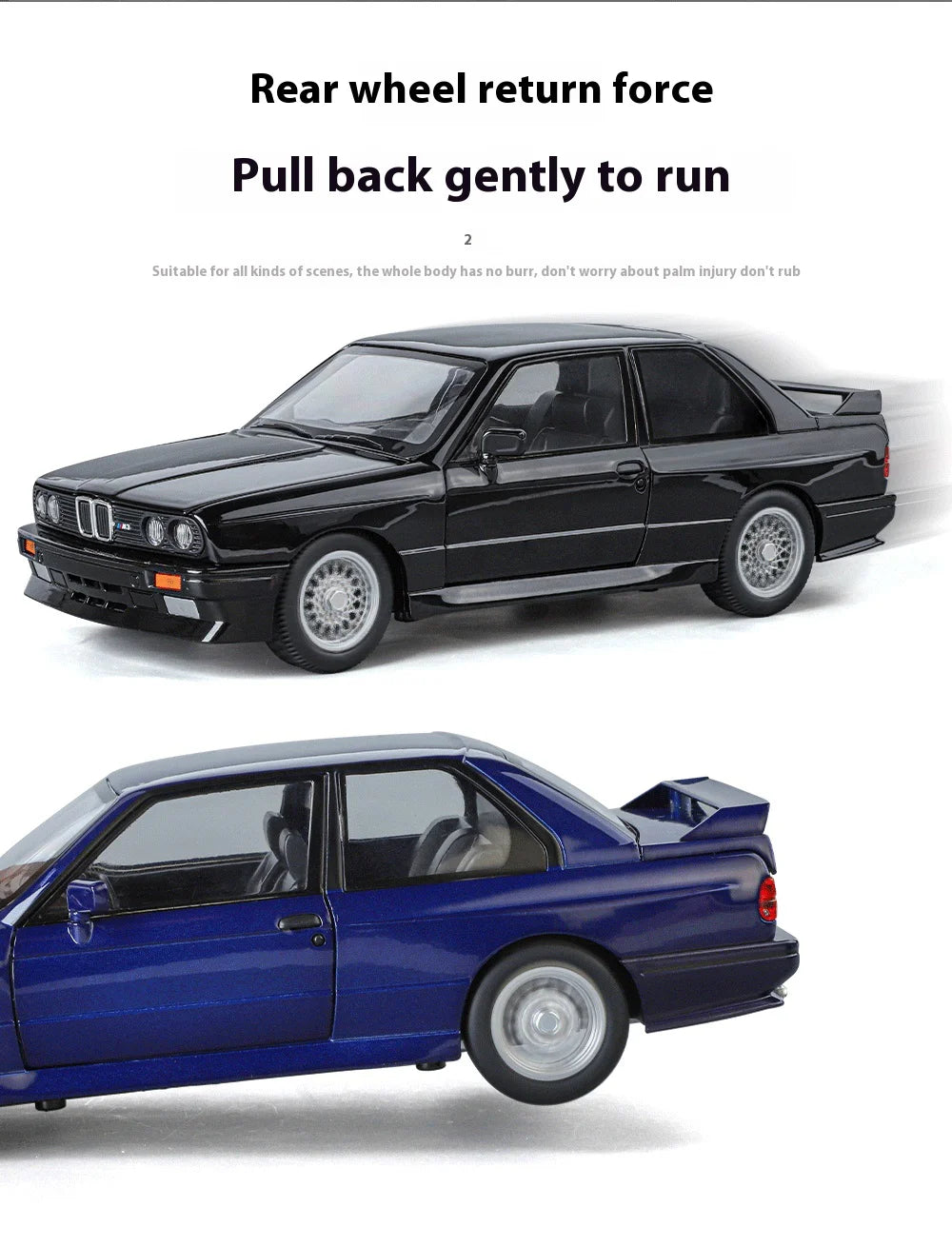 1:24 M3 E30 IM Alloy Miniature Car Diecast Metal Model Collection Hobbies Birthday Present With Friend Decoration Classic Car GT