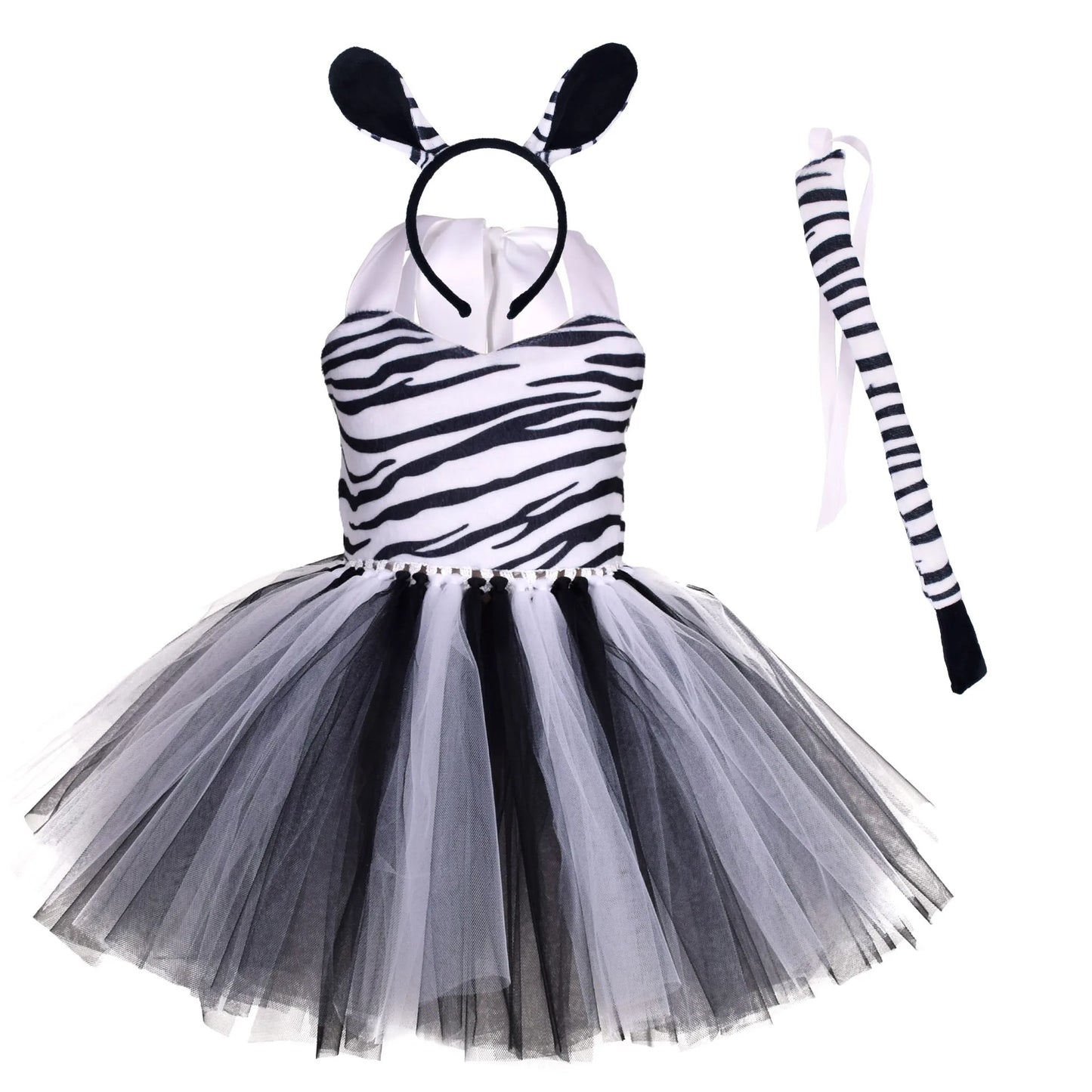 Animal Cosplay Tutu Dress with Accessories Party Costume