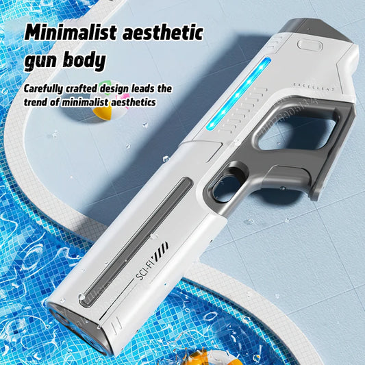 Fully Automatic Water Storage Gun Large Capacity Electric Water Absorbing Water Blaster