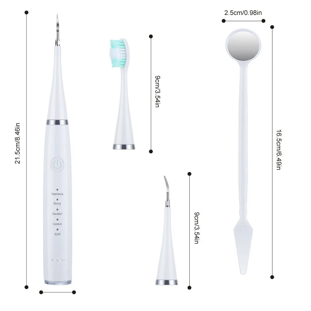 Electric Dental Calculus Remover Dental Cleaning Device Teeth Cleaner Tooth Whitening Irrigator Remove Tartar Scaler