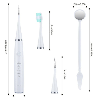 Electric Dental Calculus Remover Dental Cleaning Device Teeth Cleaner Tooth Whitening Irrigator Remove Tartar Scaler