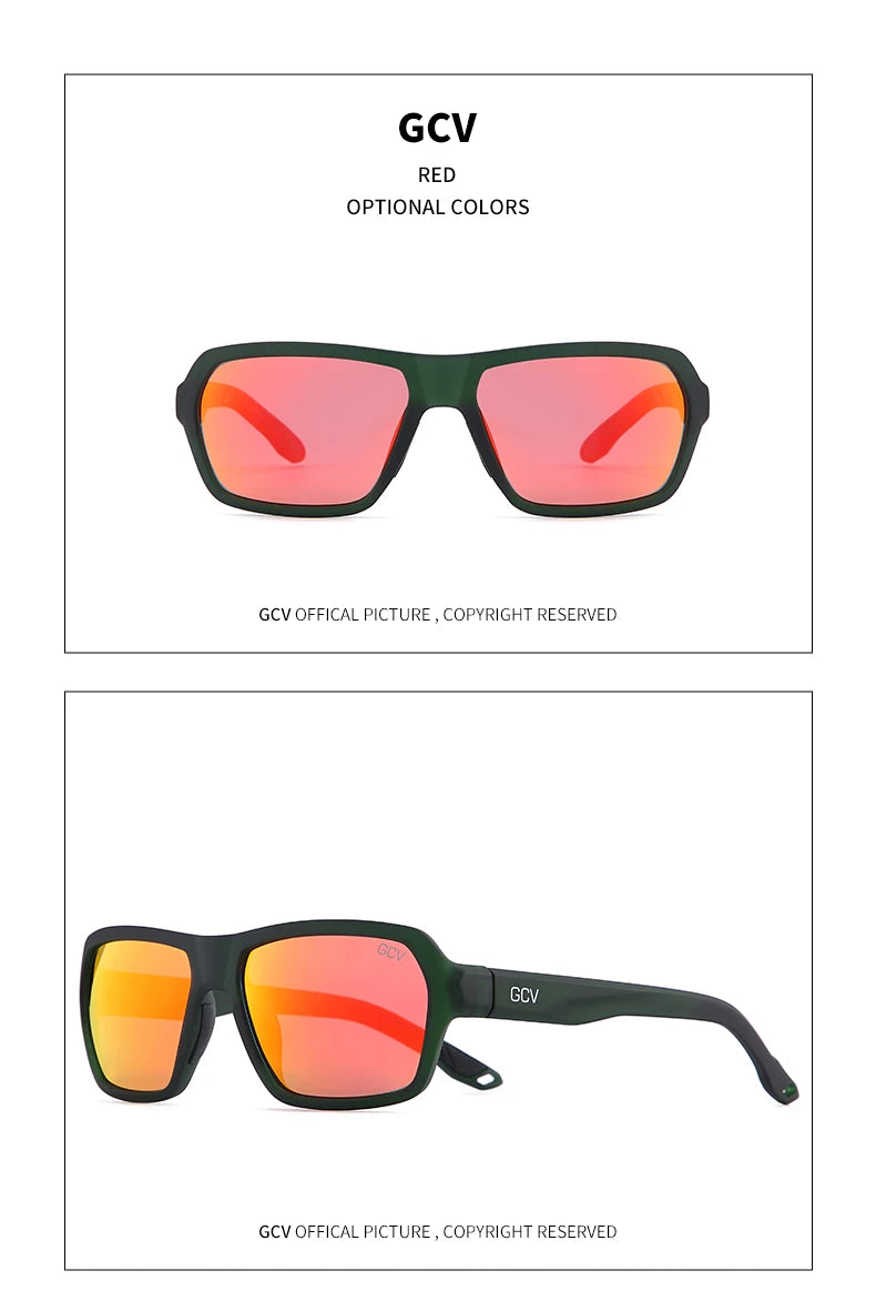 TR90 Polarized Photochromic UV400 Mirror Sports Fishing Driving Sunglasses for Men Women