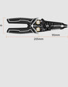 10 in 1 Wire Stripping Pliers Multifunction Electrician Cable Cutting Terminal Crimping Splitting Winding Line Hand Tools