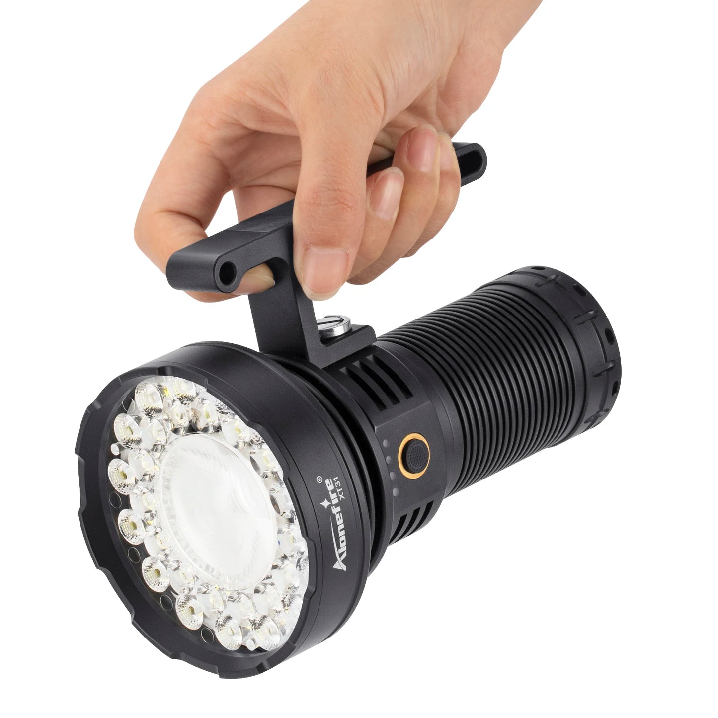 10000 Lumen 31 LED Rechargeable High Power Flashlight