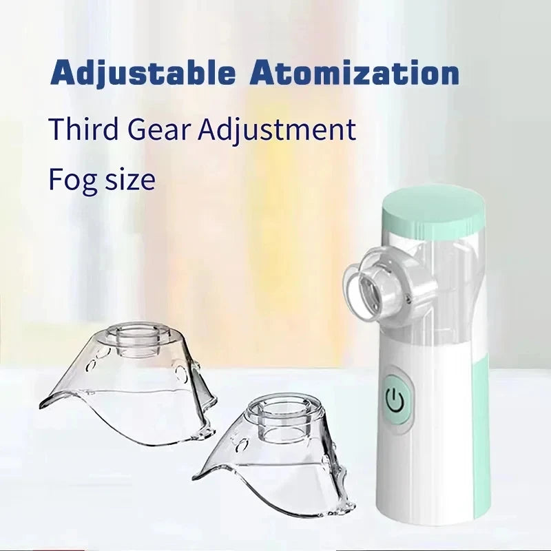 USB Medical Nebulizer Handheld  Adult  Cough Compressor Sprayer Portable Compact Adjustable Nebulizer Home Nebulizer