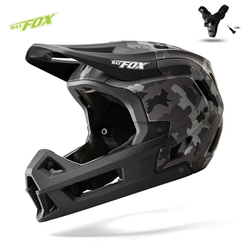 Full Face MTB Cycling Helmet For Downhill And Off Road Riding