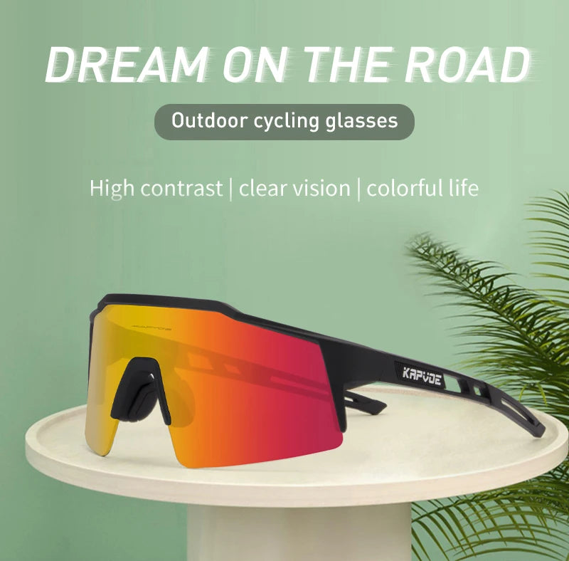 Cycling Glasses Outdoor Sports Glasses UV400 Bicycle Sunglasses Men MTB Cycling Sunglasses Women Road Bike Glasses