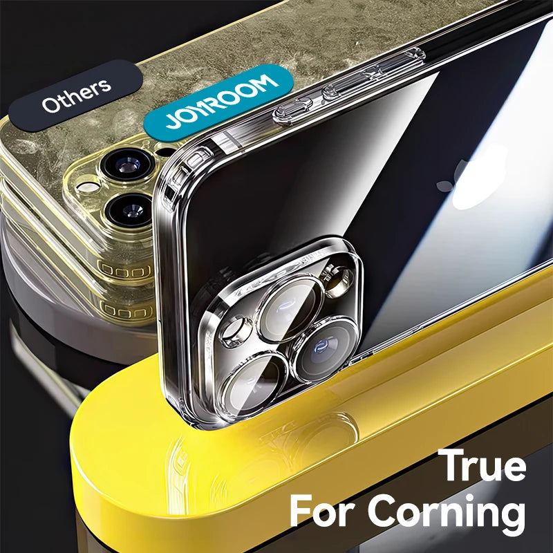 Case For iPhone 16 Pro Max Anti-drop Transparent Cover For iPhone 16 15 14  Pro Max Soft TPU Case With Len Protection