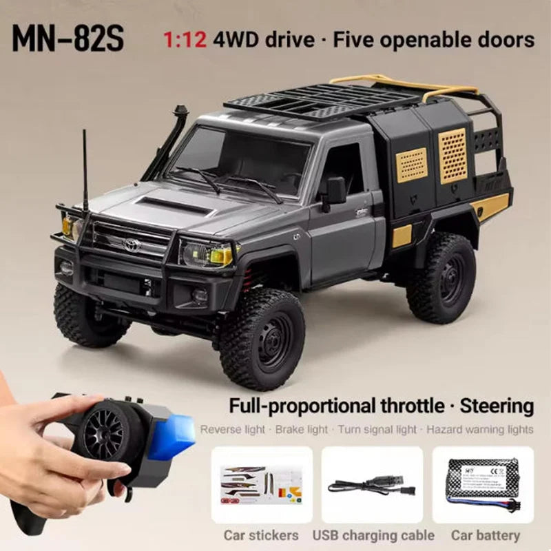 112 Scale Four Wheel Drive RC Off Road Climbing Car