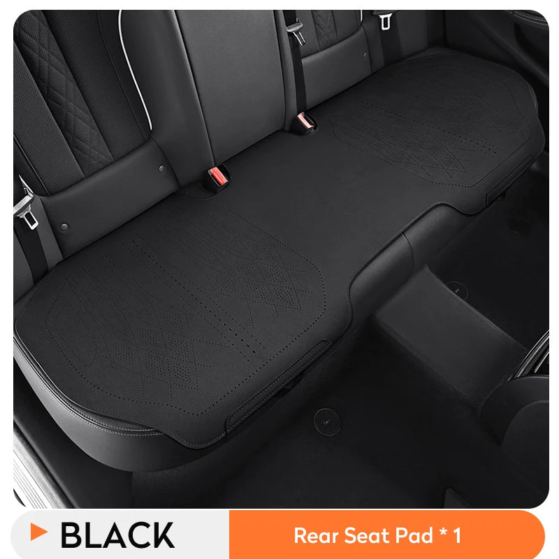 Universal Flip Fur Car Seat Cover Sweatproof Breathable Car Seat Cushion Thin Anti-slip Auto Seat Mat Pad Car Interior Accessory