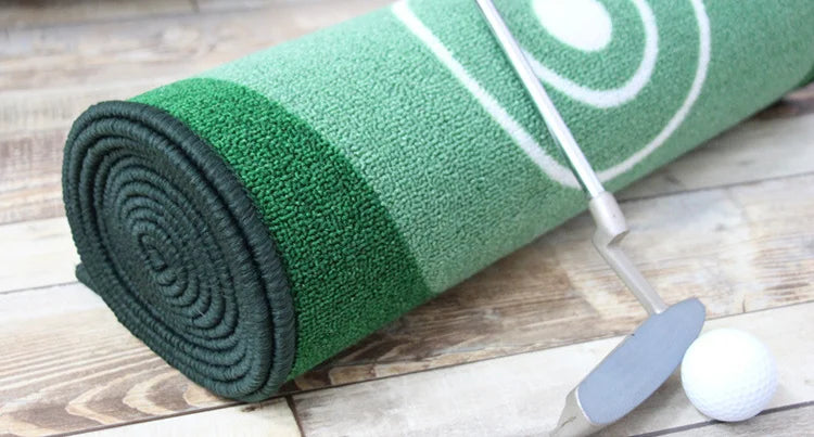 50X300CM Golf Putting Green Mat Indoor Equipment For Home Office Mini Training Practice Durable Hitting Garden Aid For Outdoor